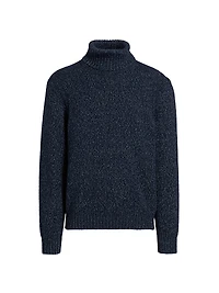 Melange Turtleneck Sweater