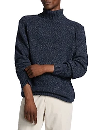 Melange Turtleneck Sweater