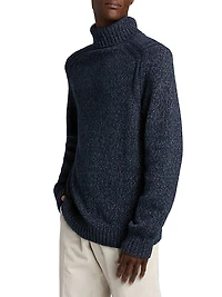 Melange Turtleneck Sweater