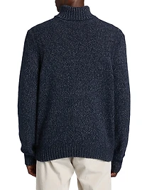 Melange Turtleneck Sweater