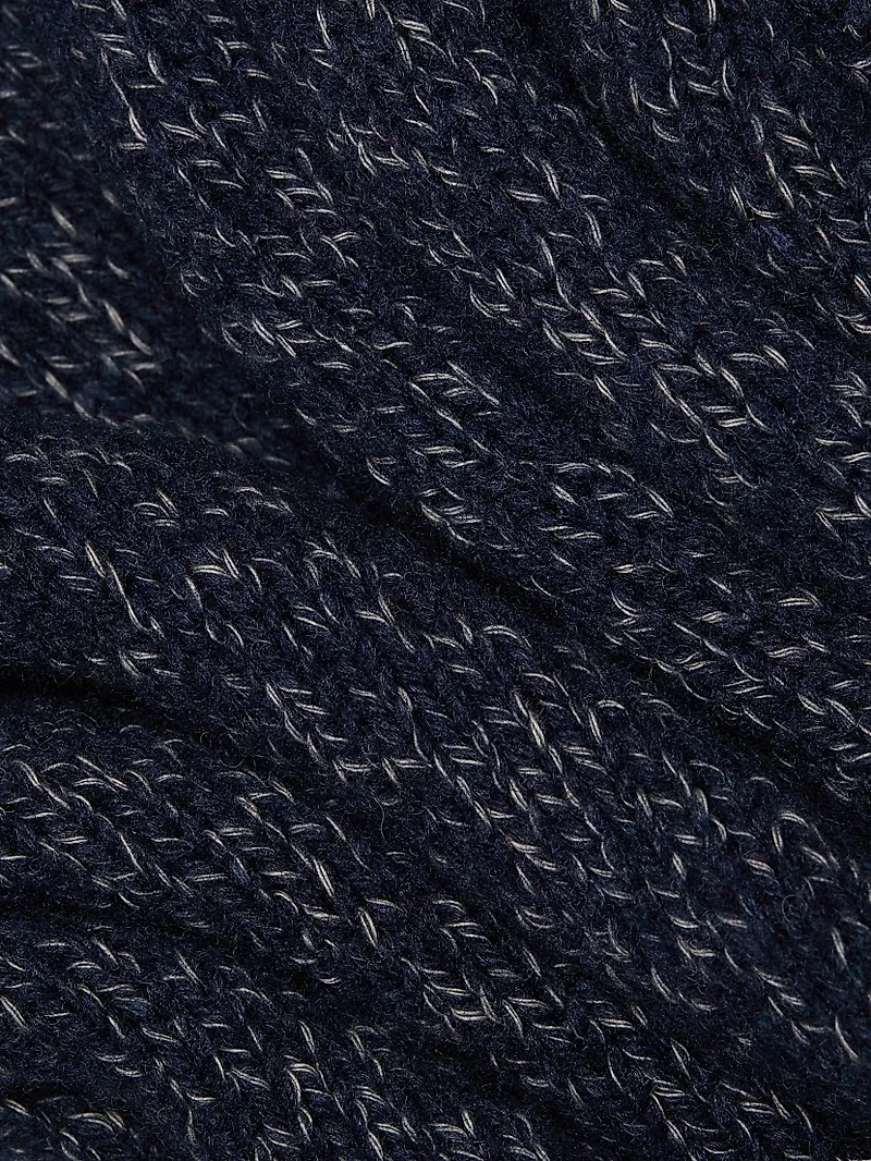Melange Turtleneck Sweater