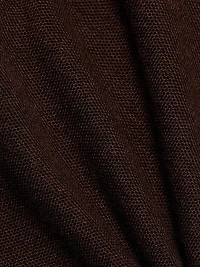 Wool Mock Turtleneck Zip-Front Cardigan