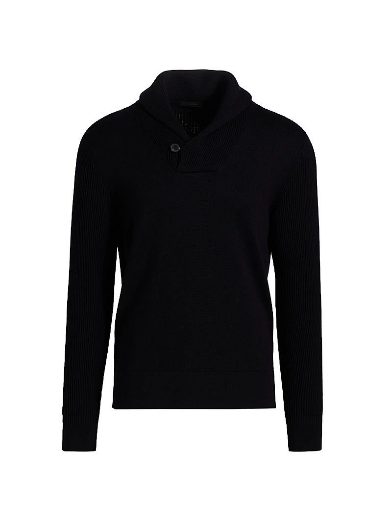 Shawl Wool Cardigan