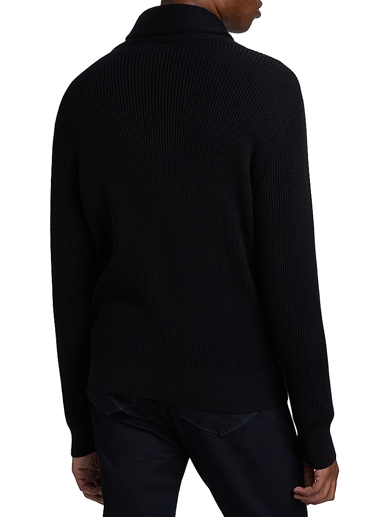 Shawl Wool Cardigan
