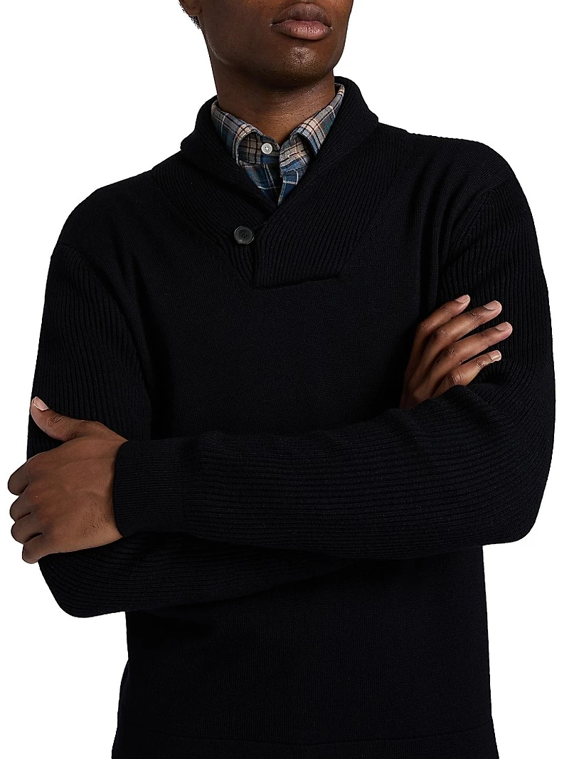 Shawl Wool Cardigan