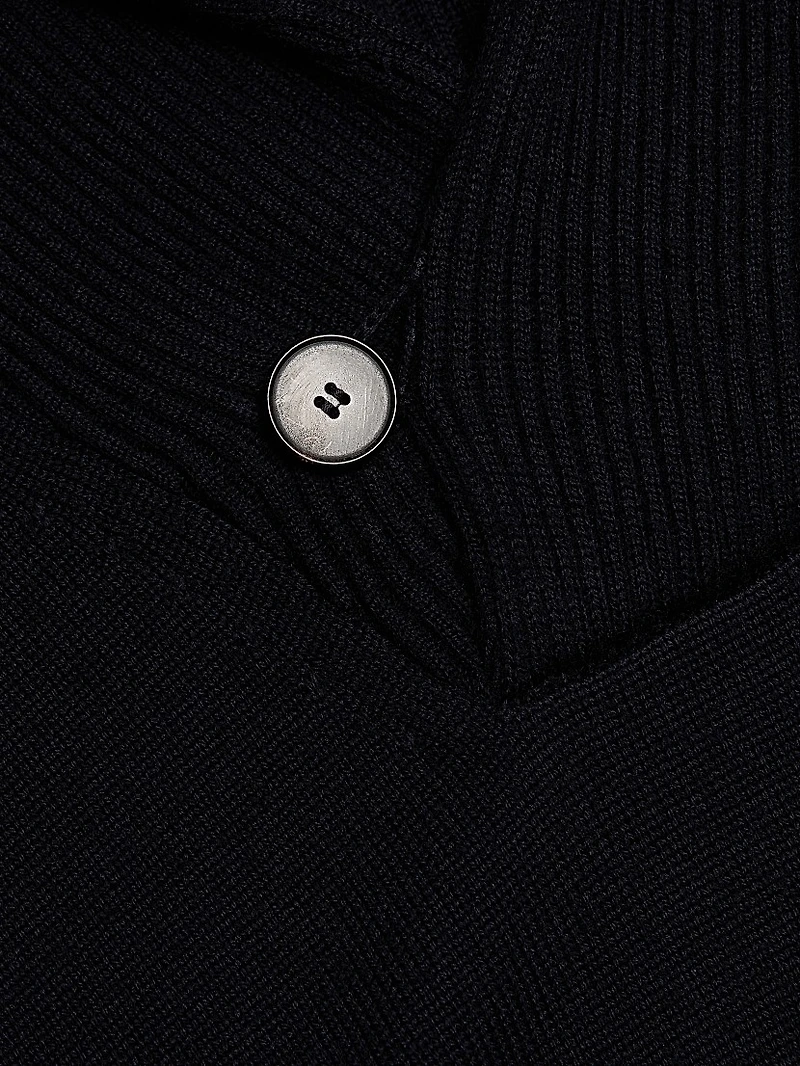 Shawl Wool Cardigan