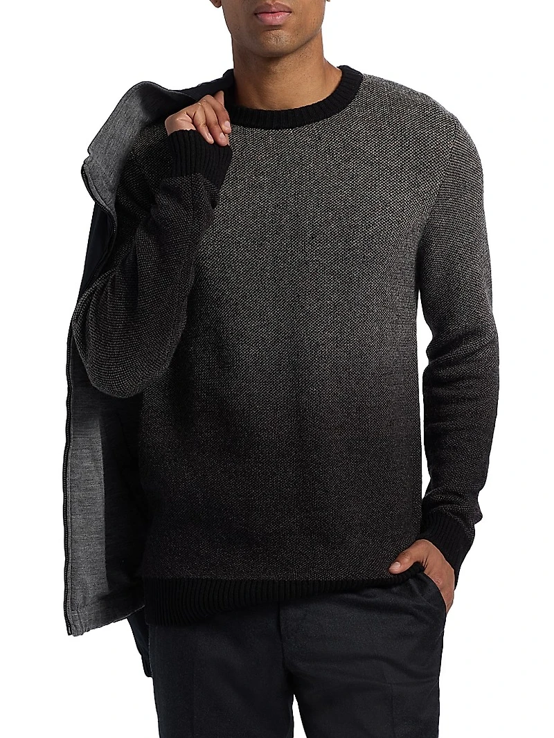 Dégradé Wool-Blend Sweater