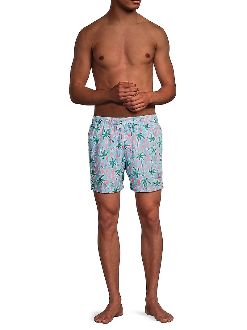 Chalky Palm Swim Trunks
