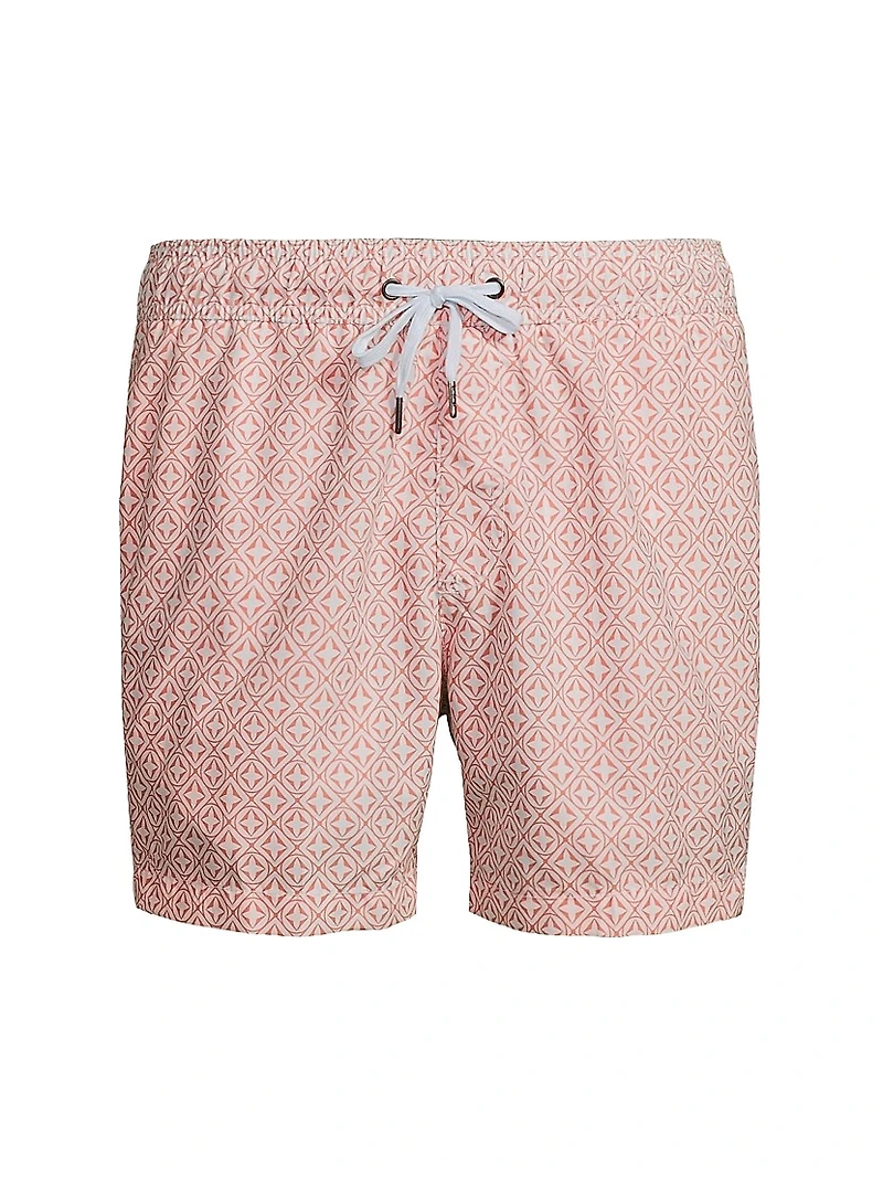 Geo Tile Swim Trunks