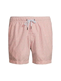 Geo Tile Swim Trunks