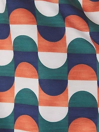 Bold Sail Geo Swim Trunks