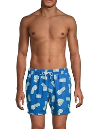 Beach Girls Swim Trunks