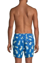 Beach Girls Swim Trunks