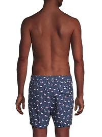 Flamingos Swim Trunks
