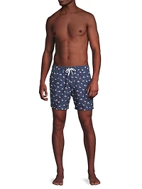 Flamingos Swim Trunks