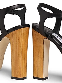 Heloise 120MM Leather Platform Sandals