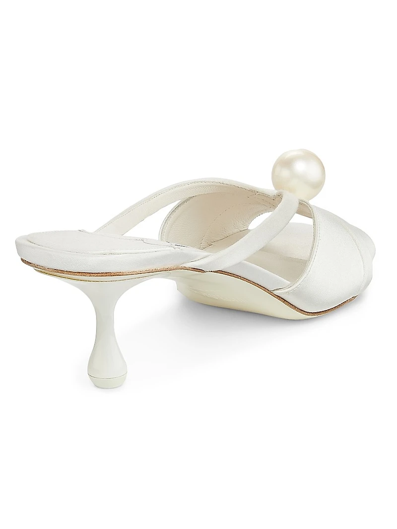 Siva 50MM Satin Mules
