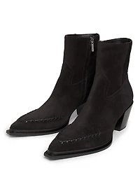 Cece 60MM Velvet Suede Ankle Boots