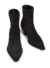 Cece 60MM Velvet Suede Ankle Boots