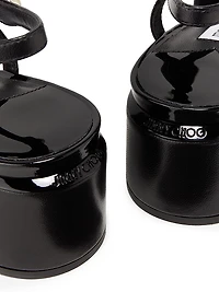 Elisa 45MM Leather Slingback Pumps