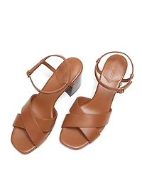 Valla 65MM Leather Sandals