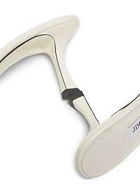 Skye 70MM Embroidered Leather Mules