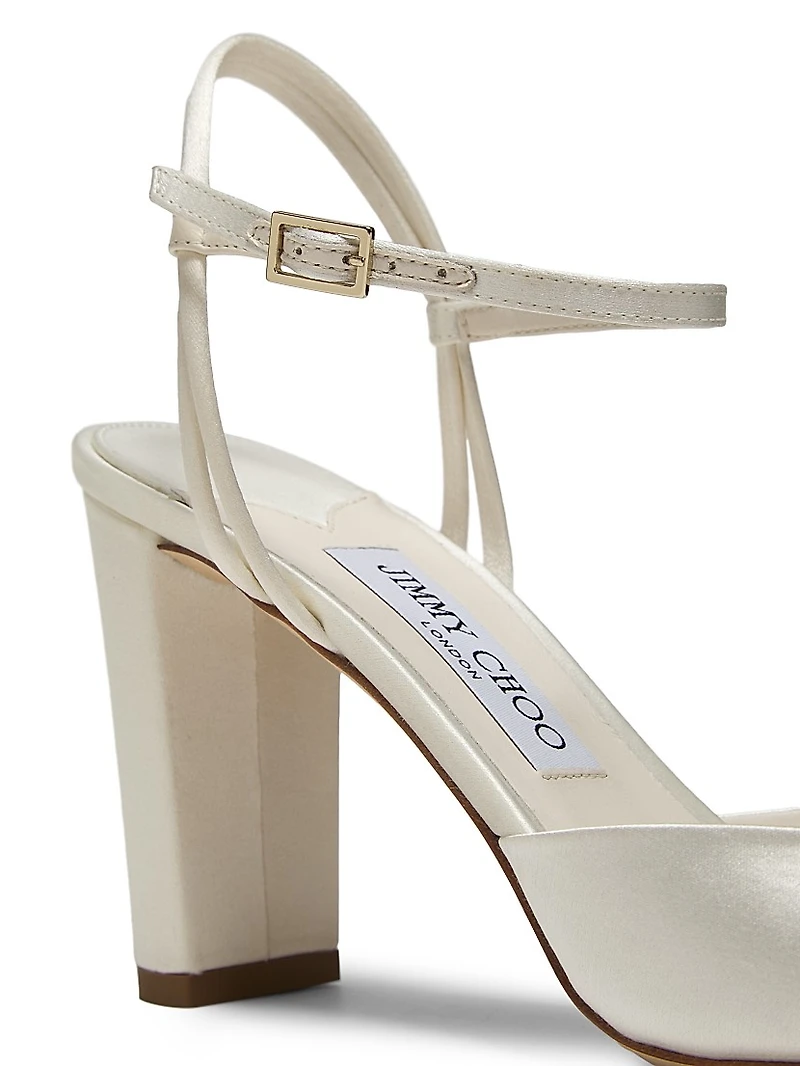 Alys 85MM Satin Sandals