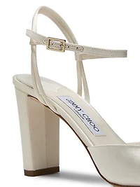 Alys 85MM Satin Sandals