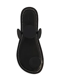 New Moon Toe Ring Sandals