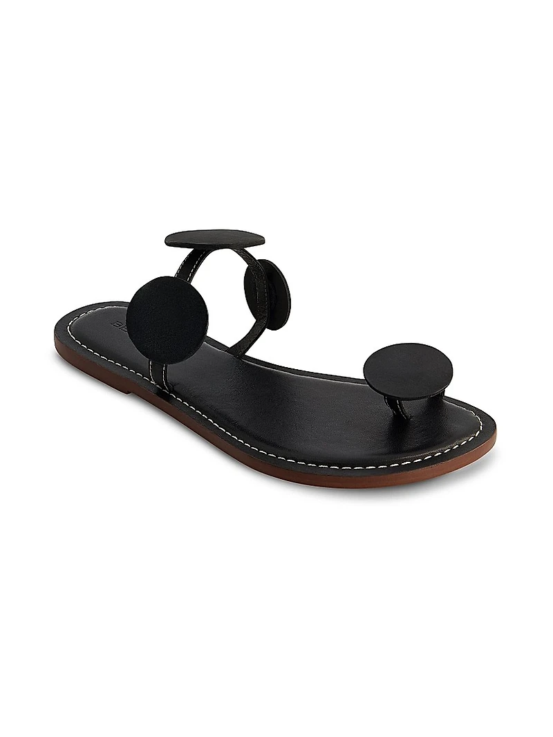 New Moon Toe Ring Sandals