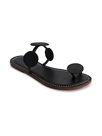 New Moon Toe Ring Sandals