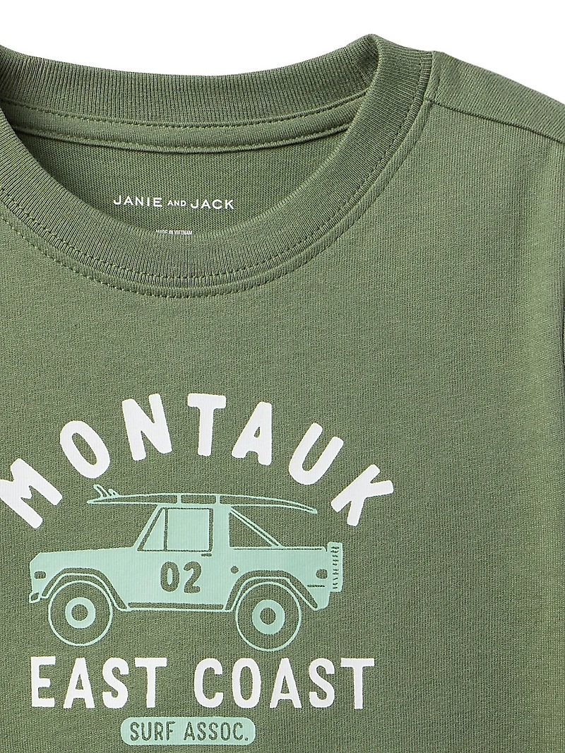 Little Boy's & Montauk Trek T-Shirt Shorts Set