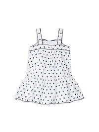 Little Girl's & Star Drop-Waist Dress