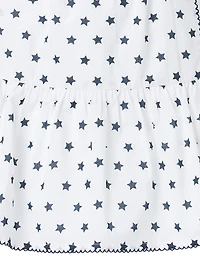 Little Girl's & Star Drop-Waist Dress