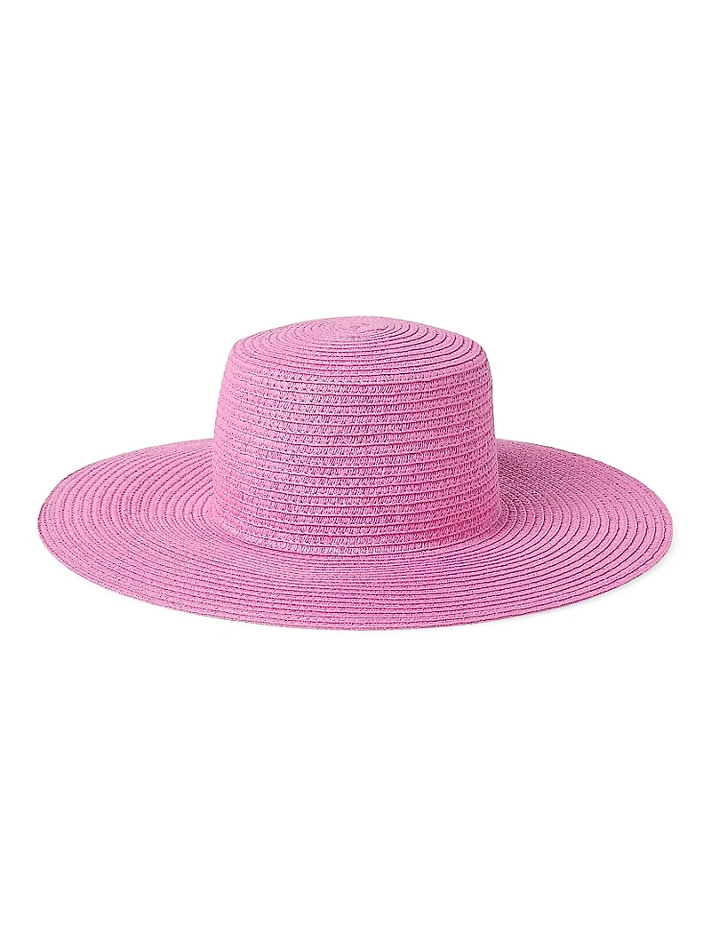 Little Girl's & Tile Swimsuit Hat Set
