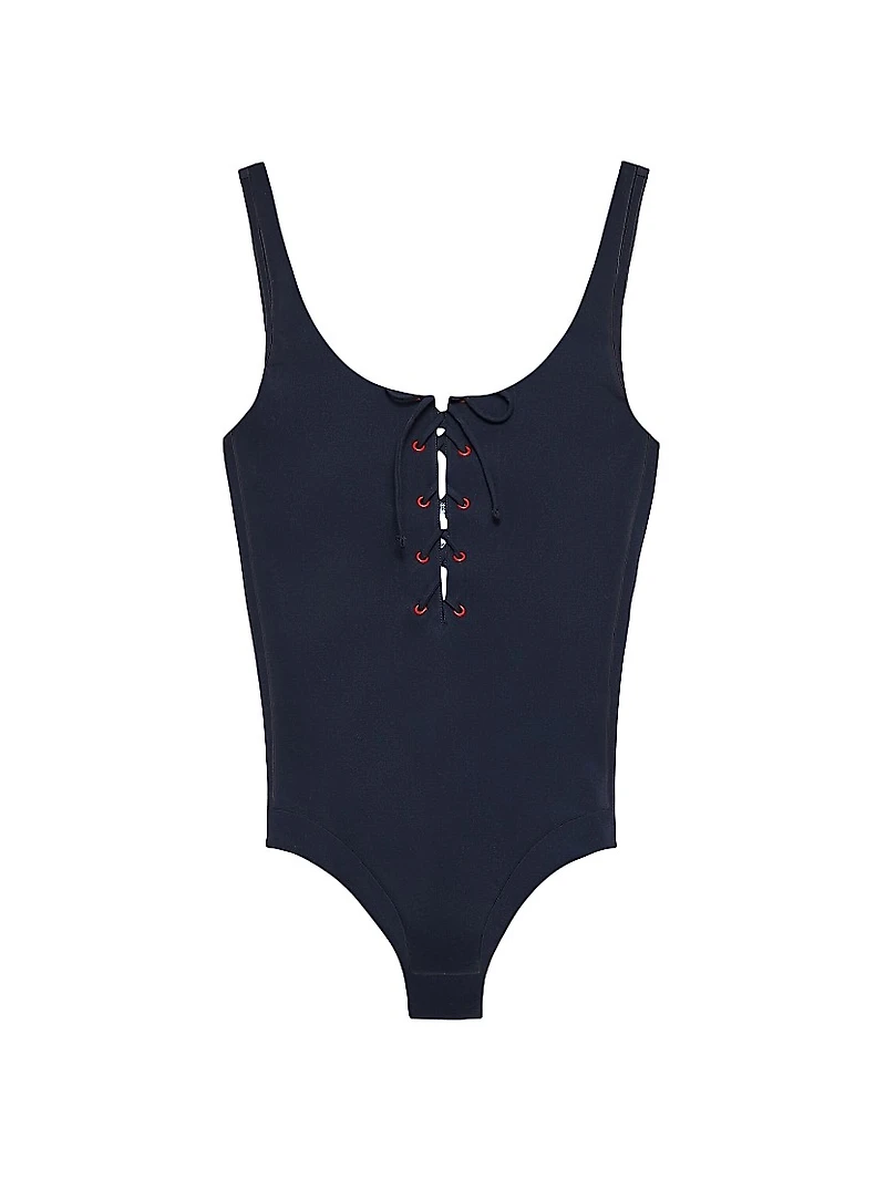 One-Piece Stretch Jersey Swimsuit