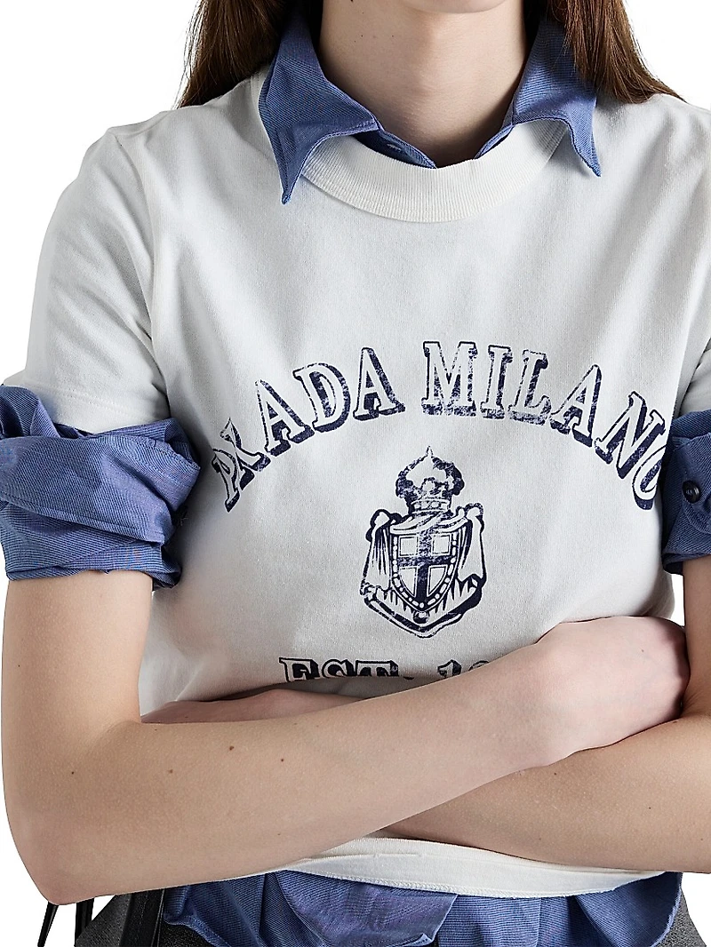 Printed Jersey T-Shirt