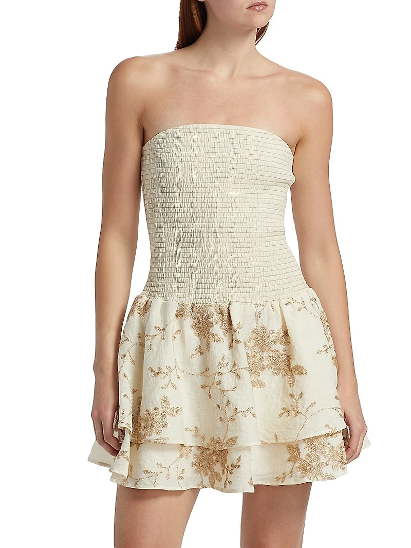 Estrella Strapless Minidress