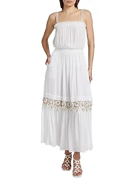 Catalina Embroidered Maxi Dress