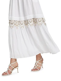 Catalina Embroidered Maxi Dress