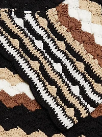 Geo Crochet Cardigan