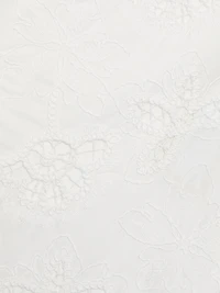 Dawn Lace Cotton A-Line Miniskirt