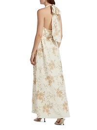 Imelda Floral Sleeveless Maxi Dress