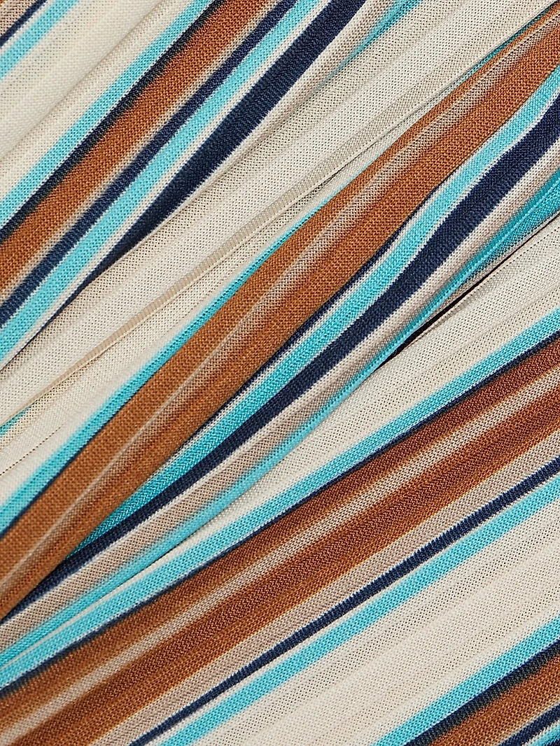 Clara Striped Sleeveless Maxi Dress