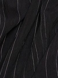 Delphine Striped A-Line Maxi Dress