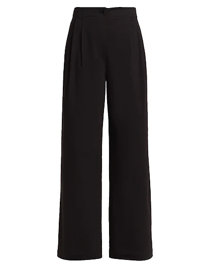 Romina Pleated Straight Pants
