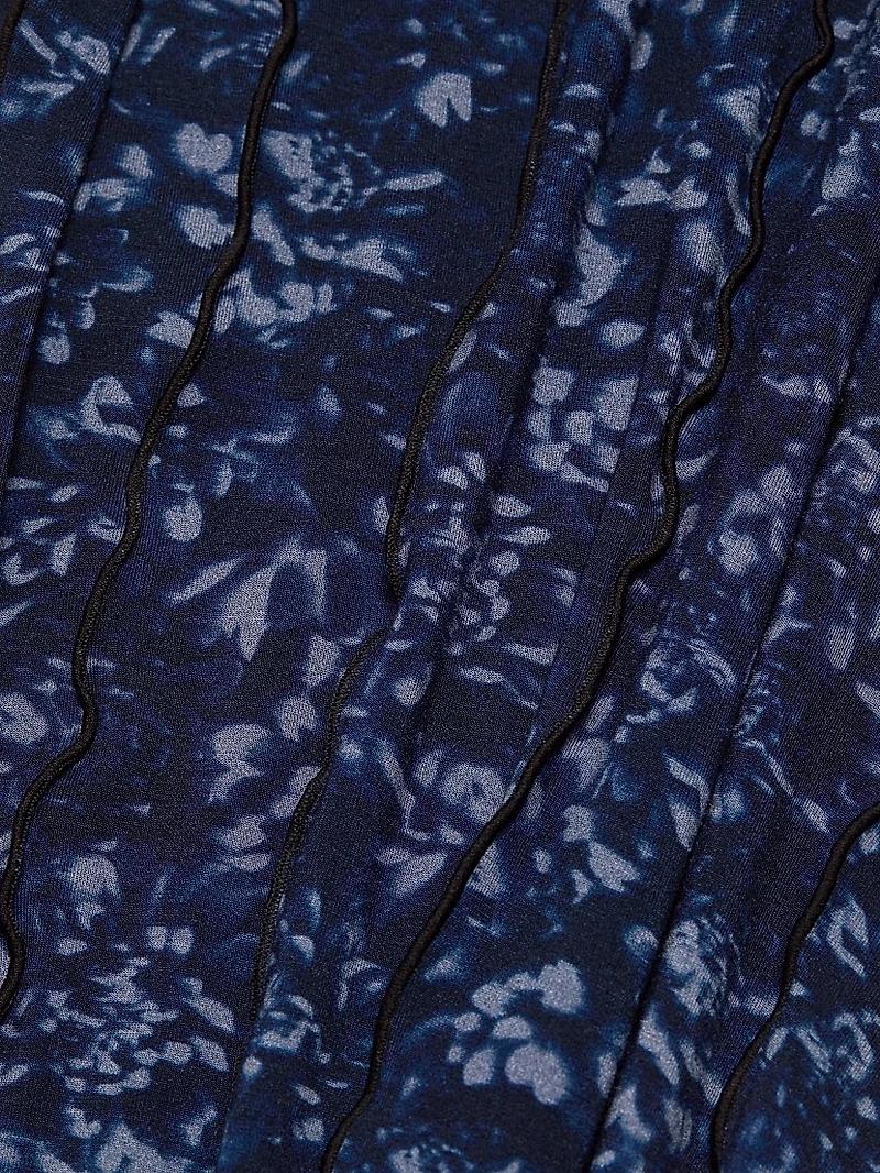 Valentina Printed Jersey Maxi Dress