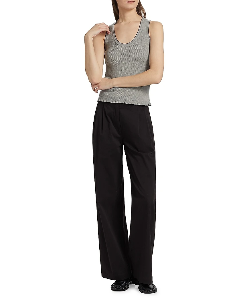 Eloise Cotton Knit Top