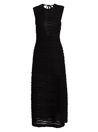 Laura Textured Gauze Midi-Dress