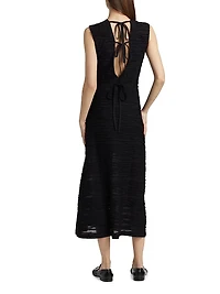 Laura Textured Gauze Midi-Dress